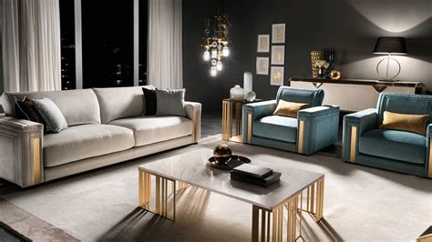 Luxury living room furniture: 5 ideas for an elegant home