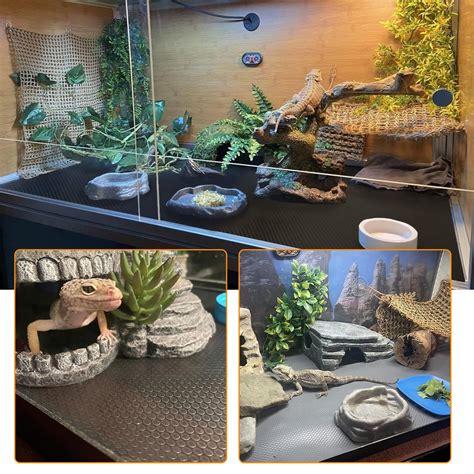 Snapklik.com : 3 Roll Reptile Carpet, 17 X 78 In Bearded Dragon Tank ...