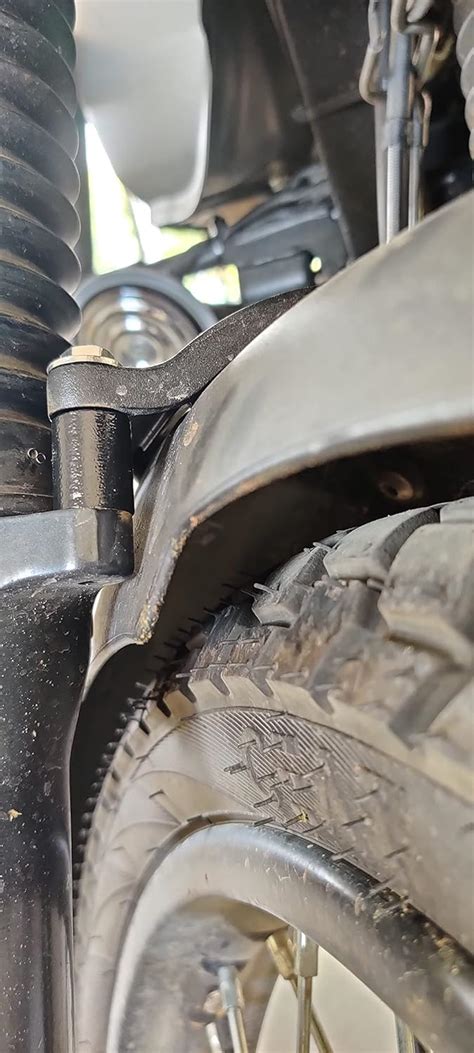 Auto Infinity Mud Guard Riser Compatible with Royal Enfield Himalayan ...