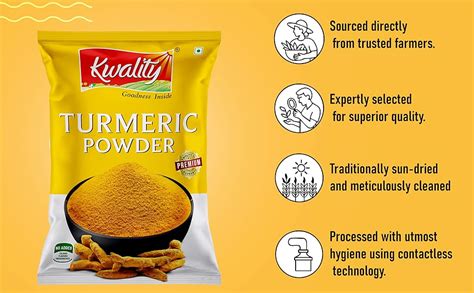 Kwality Turmeric Powder 200g : Amazon.in: Grocery & Gourmet Foods