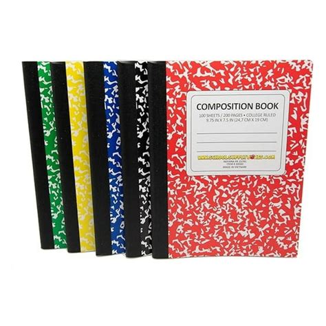 Image result for Half Composition Notebooks