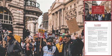 What Forms of Political Protest Are Unacceptable? Debate Pack