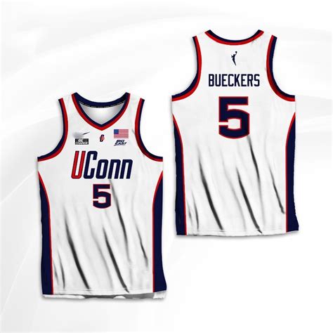 PAIGE BUECKERS #5 UCONN FULL SUBLIMATED JERSEY | Shopee Philippines