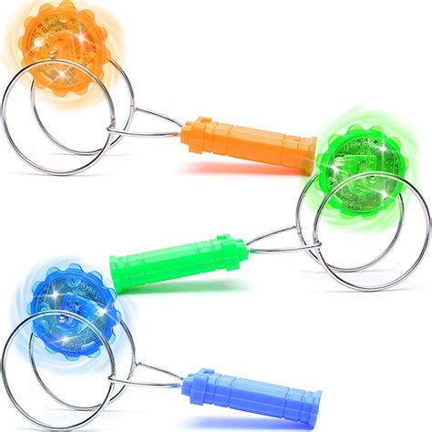 Buy Jishi 3-Pack Light Up Magnetic Twirler Fidget Toys - Vintage Rail ...