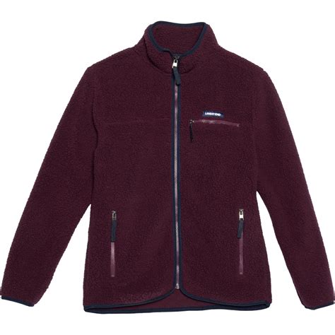 Lands' End Sherpa Fleece Jacket - Full Zip