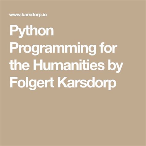 Image result for Python for Humanities