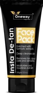 Oneway Happiness Insta-De-Tan Face Pack - Price in India, Buy Oneway ...