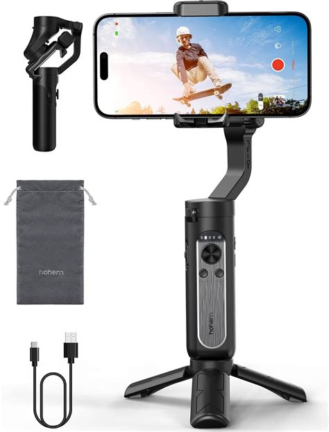 hohem iSteady XE Gimbal Stabilizer for Smartphone, 3-Axis Handheld ...