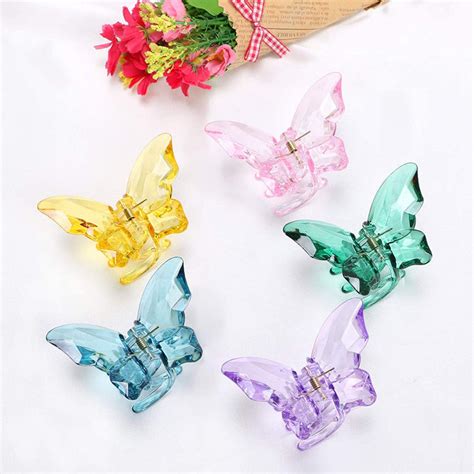 Mini Butterfly Clips for Hair – CHULA FASHIONS