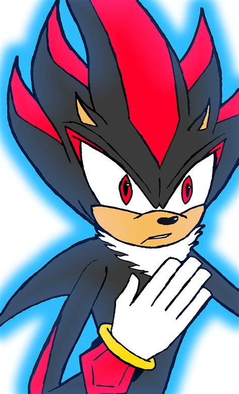 Hata Art - Shadow the hedgehog (Fighting pose) + Alternatives