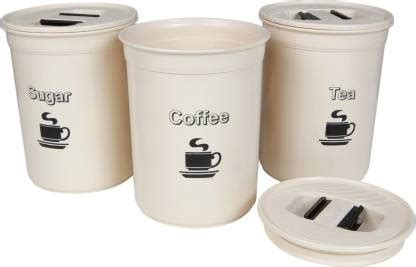 CSM Plastic Tea Coffee & Sugar Container - 850 ml Price in India - Buy ...