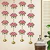 Divyakosh Door Hangings for Home Decoration | 4 Latkans, Pink, Size ...