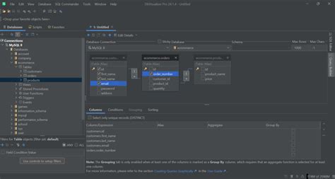 Image result for Join Table SQL Query Builder
