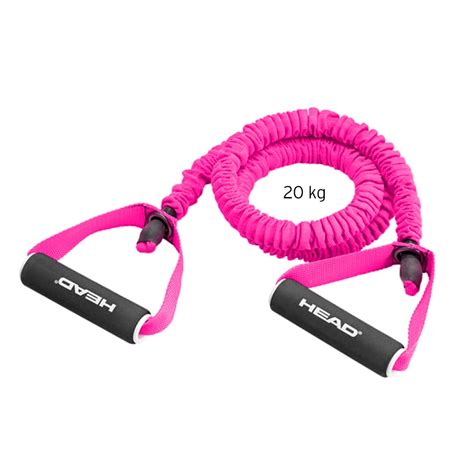 HEAD Gym Resistance Tube for Workout - Unbreakable with Nylon Sleeve ...