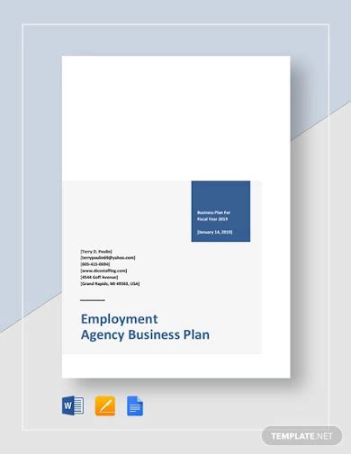 Recruitment Agency Business Plan Template 的图像结果