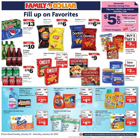 Family Dollar Ad Circular - 01/22 - 01/28/2023 | Rabato