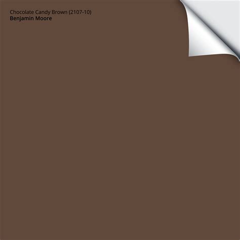 Chocolate Candy Brown (2107-10): 9"x14.75" – Benjamin Moore x Samplize