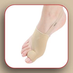 RANUR Unisex Bunion Corrector Washable Silicone Gel Pad Toe Separator ...