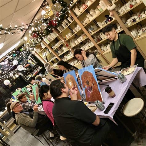 Sip and Paint - Paint your Pet Portrait | Bella Ceramica Studio