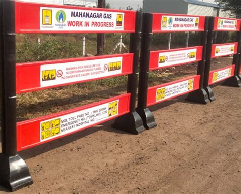Road Safety-5-pcs-mgl-security-barricade Swift Technoplast.