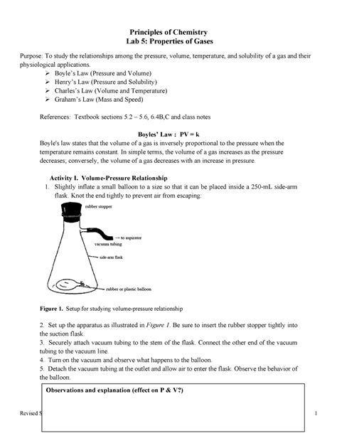 Image result for Gas Laws Lab