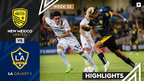 New Mexico United vs. LA Galaxy II - Game Highlights | 10-12-2022 - YouTube