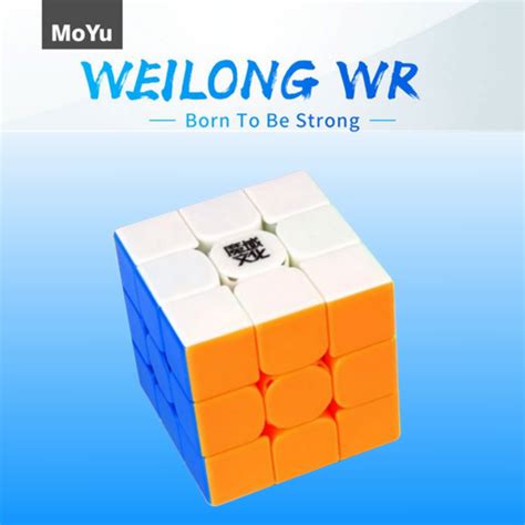 Buy MoYu Weilong WR 3X3X3 Stickerless Magic Speed Cube USA Stock Online ...