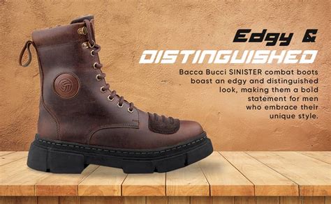 Combat Boots | Bacca Bucci Sinister | Oil Pull Up Leather Combat Boots ...