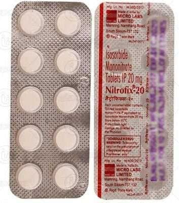 NITROFIX 20MG TAB – INDMED
