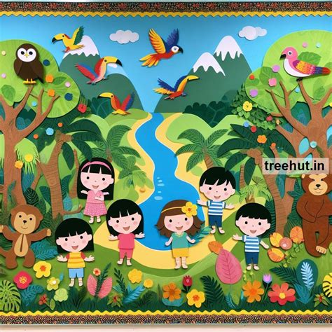 Rainforest Bulletin Board Ideas, Door Posters and Classroom Activities