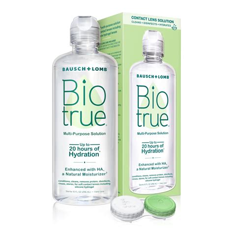 Biotrue Original Multi-Purpose Contact Lens Solution and Cleaner with ...