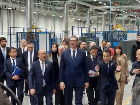 Vučić: Ovo će biti najveći izvoznik iz Srbije, plate radnika veće od ...