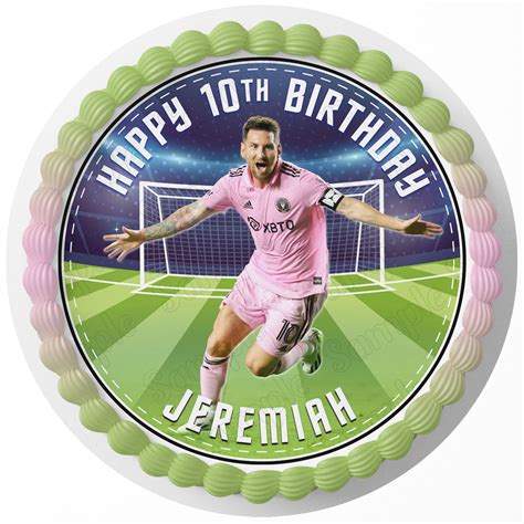 Messi Cake Topper 的图像结果