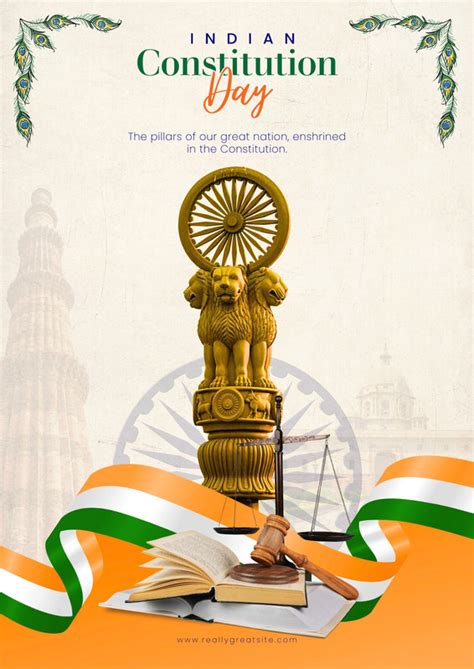 Free Indian Constitution Day Poster Design Templates | Canva