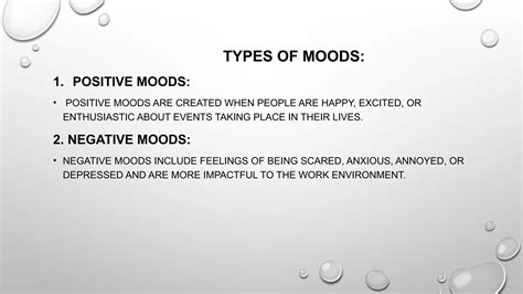 Presentation emotions and moods, basics type of emotions | PPTX