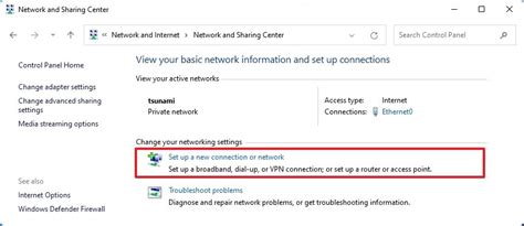 Image result for New Network Connection
