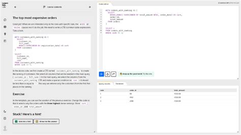 Image result for Advanced SQL Lessons