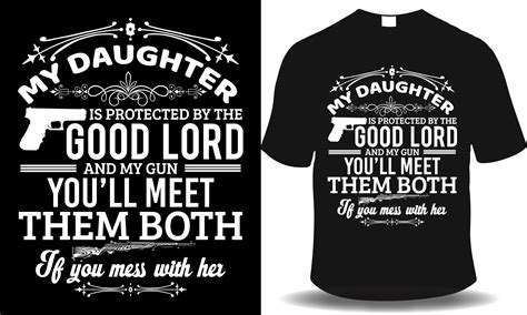 My Daughter is Protected (Veteran Shirt) Graphic by Grand Mark · Creative Fabrica