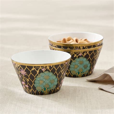 Buy Whirl Emily Set of 3 Bone China Printed Bowls - 320ml from Home ...