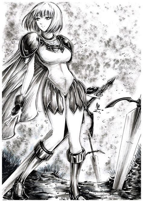 ArtStation - Clare of Claymore