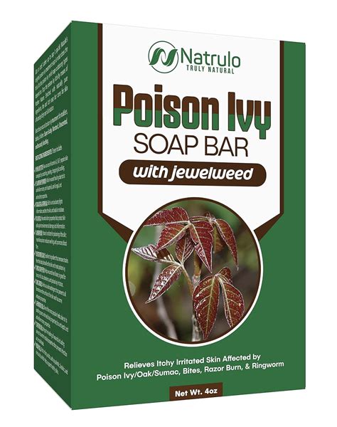Amazon.com : Natrulo Poison Ivy Soap Bar - All Natural Poison Ivy ...