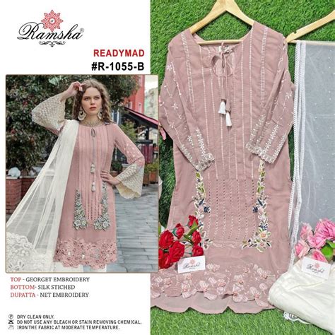 Ramsha R 1055 Nx Readymade Designer Pakistani Suit
