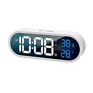 Buy KTM® LED Digital Alarm Clock, Small Alarm Clocks for Bedroom Heavy ...