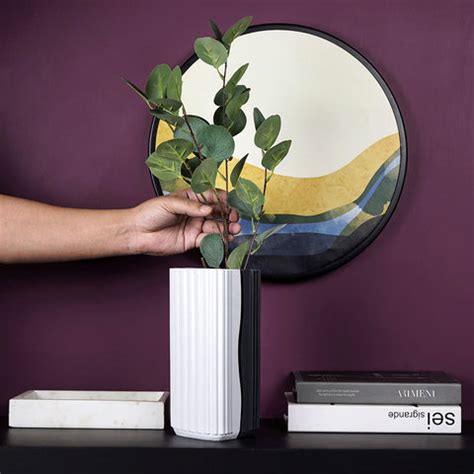 Minimal Jigsaw Puzzle Linear Vase (Set of 2) – The Artment