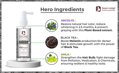 Buy Passion Indulge Anti Grey Hair Serum -50 ml | Hair Proteinz Serum ...