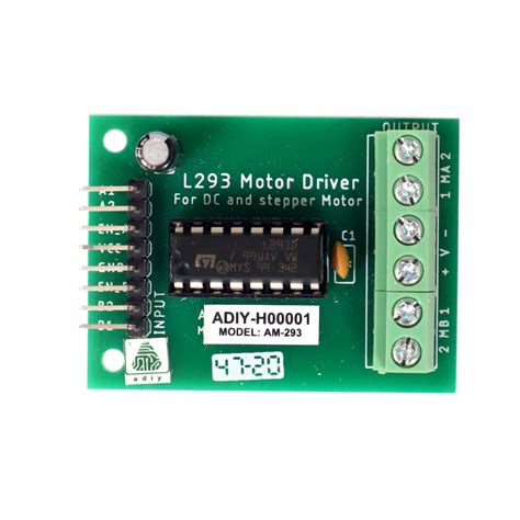 L 293 Motor Driver Module – TOMSON ELECTRONICS