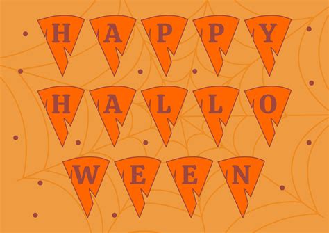 Happy Halloween Banner - 15 Free PDF Printables | Printablee