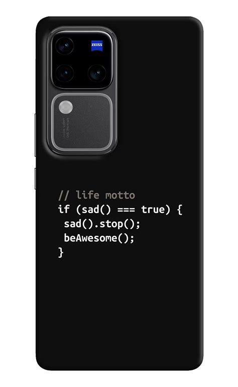 Save Big: Get the Life Motto Code Vivo V30 Pro 5G Back Cover - Shop Now ...