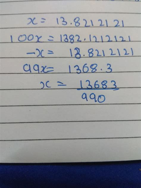 express in the p/q form 13.821 bar is on 21 - Brainly.in