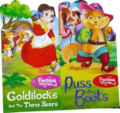 FANTASY FAIRY TALES GOLDILOCKS And THE THREE BEARS, PUSS IN BOOTS, SET ...